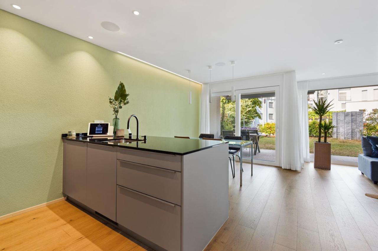 The R Apartment Uetliberg, Klima, Parken - Wallbox Geroldswil Luaran gambar